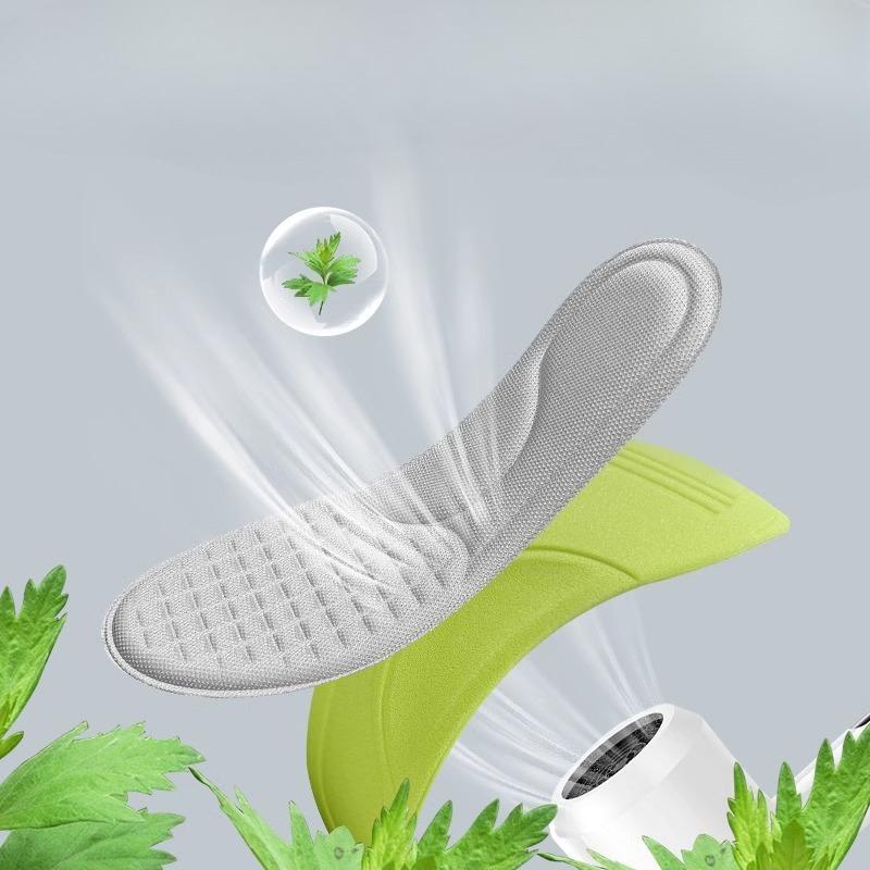 2/12 buc. Branțuri ortopedice din spumă cu memorie unisex, branț dezodorizant, pantofi sport, absoarbe transpirația moale, accesorii antibacteriene pentru pantofi