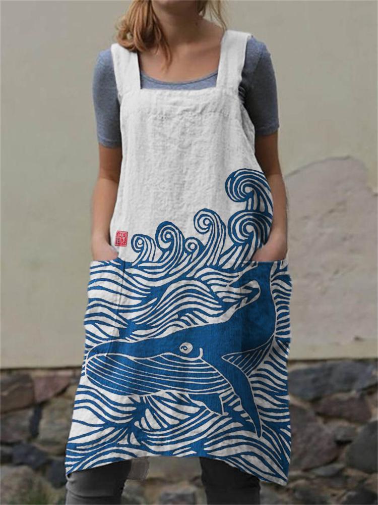 European and American Cross-border Amazon 2026 Summer New 3D Digital Printing Women's Single-piece Suspender Skirt