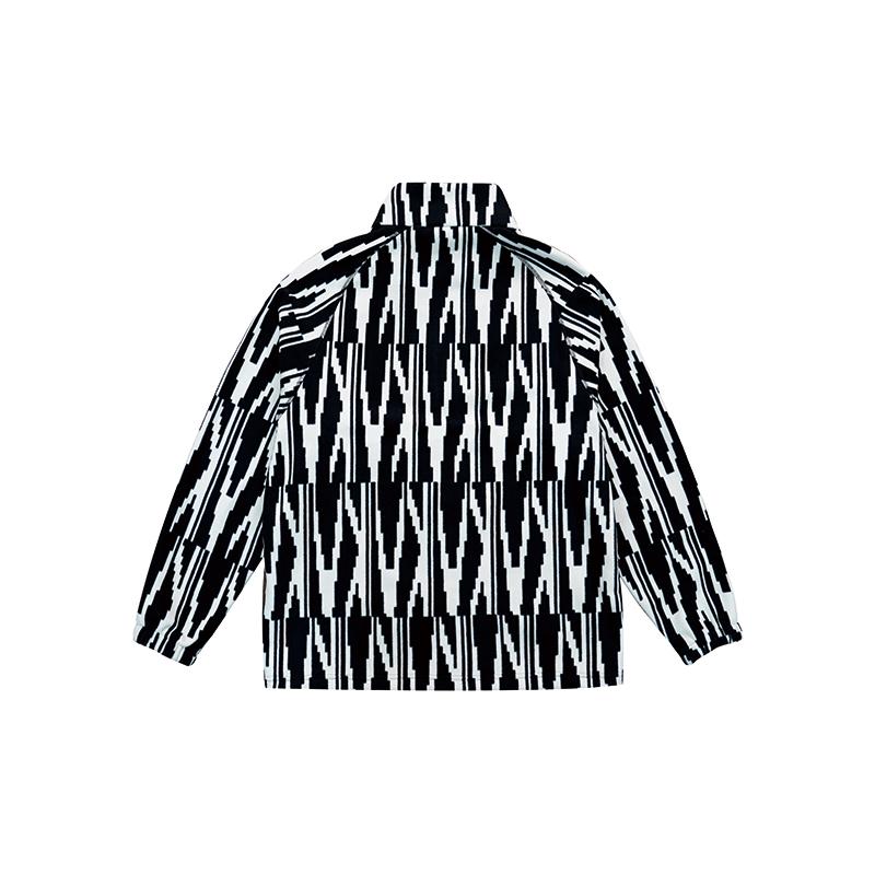 Anta Kyrie Basketball Series Warm Fleece Comfortable Versatile Hoodie Jacket Unisex outerwear Black 172611704-2