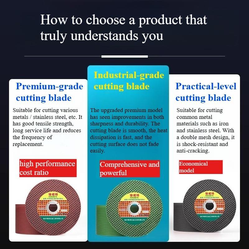 Multiple Ultra-thin Dual-network Cutting Discs, Metal/stainless Steel Ultra-thin Resin Cutting Discs