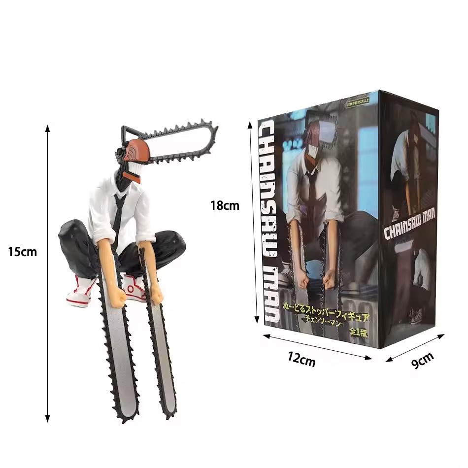 18cm motorová pila muž Denji anime figurka Denji/Power akční figurka 1560 figurka motorové pily muž Denji Dospělý sběratelský model pro panenku