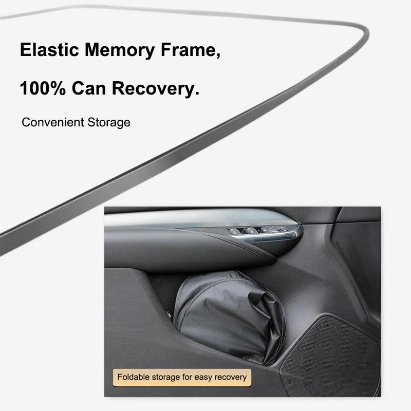 For Tesla Model 3 Y S X YL Juniper 2025-2020 2026 Thicken Front Windshield Sunshade Sun Shade Anti-UV Sun Shading Screen CoverWindshield Sunshades 1