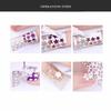 12/24 Arkusze Wycinane Laserowo Naklejki do Nail Artu Szablony do Stemplowania - Zestaw Narzędzi DIY do Manicure Francuskiego