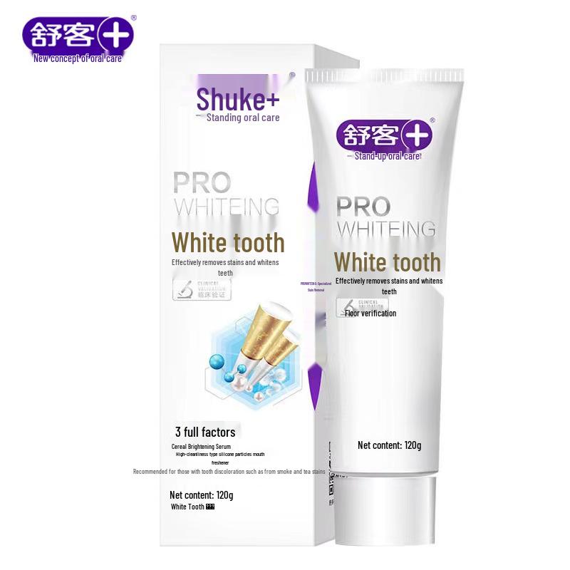 

Shuke Whitening & Stain Removal Toothpaste
