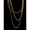 INS Bloggers Same Style Street Shot Titanium Steel Electroplated 18K Necklace