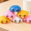 1/3/5Pcs Cartoon Expression Bubble Dumpling Toy Stress Relief Relaxation Steamed Bun Squeeze Toy Focus Aid Spitting Bubble Bun Fidget Toy