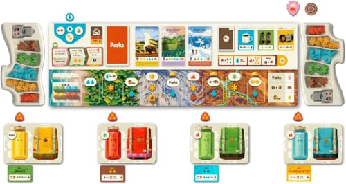 Arclight Parks (1-5 Players, 40-70 Minutes, Ages 10+) Board Game
