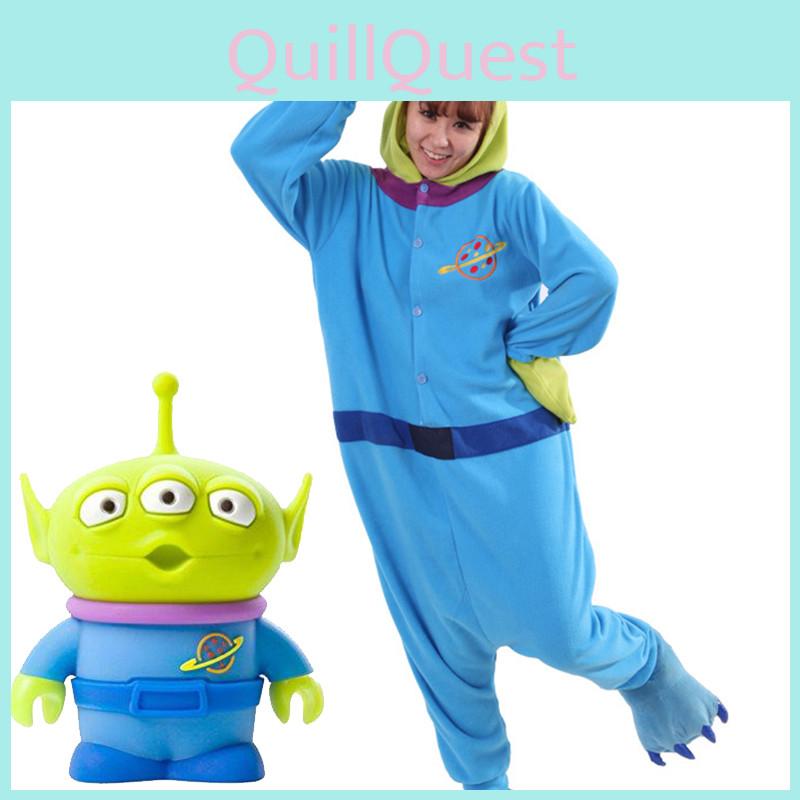 Spielzeug Aliens Story Unisex Cosplay Kostüm Onesie Nachtwäsche Kostüm Pyjamas