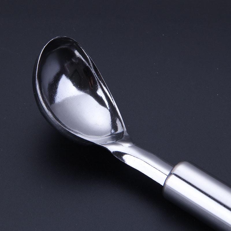 1 pcs Ice Cream Scoop One Piec Heavy Duty Stainless Steel Sturdy Icecream Scooper Cookie Fruit Scoop Kitchen tools