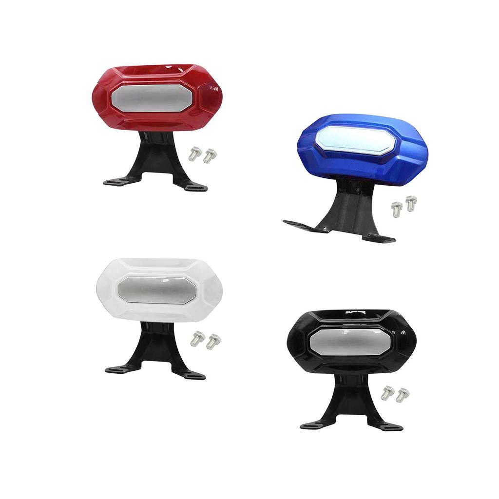Electric Bicycle Backrest Rear Seat Backrest E Bike Motorcycle Backrest Replaces Passager Rainproof Easy To Install Waterproof