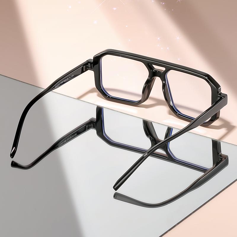 Die neue Doppelstrahl-Flachlinse eignet sich für den täglichen Gebrauch auf Reisen, bei Zusammenkünften und als dekorative Blaulichtfilterbrille.