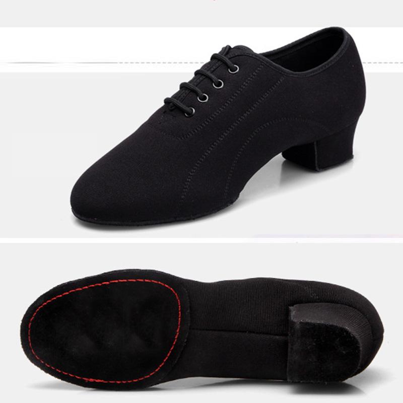 

Мужская и женская тренировочная танцевальная обувь из ткани Оксфорд в сетку в современном джазе на низком каблуке, профессиональная танцевальная обувь для йоги 44 чёрный