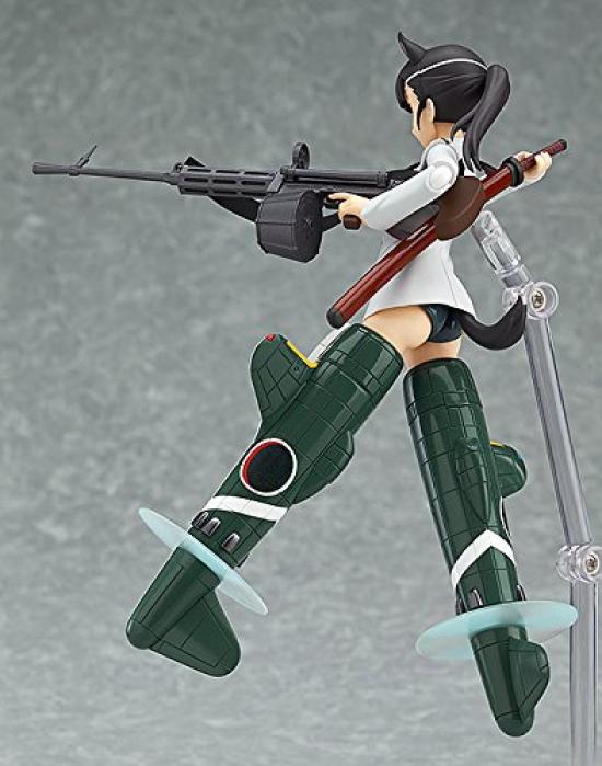 Figma Strike Witches the Movie Mio Sakamoto malovaná pohyblivá figurka Měřítko neurčeno ABS&PVC