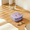 Yousheng Portable Pill Box, 8 Compartment Travel Pill Organizer, Sealing Waterproof Dustproof Medicine Case, for Daily Supplements And