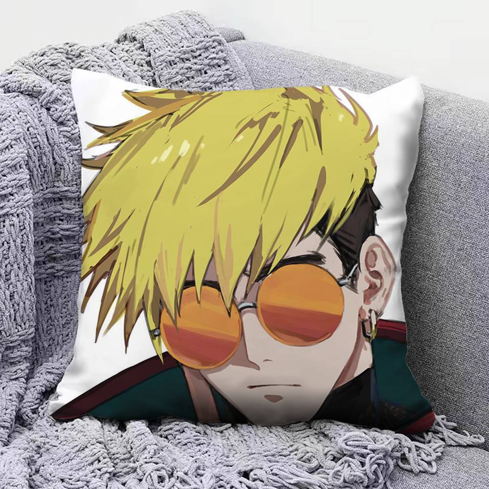 Vash Trigun Anime  Home Sofa Cushion Covers and Aecorative Custom Pillow Covers