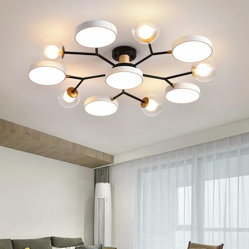 LED Pendant Lights Home Decoration for Living Room Bedroom Ceiling Chandelier Kitchen Dining Room Restaurant Indoor Hanging Lamp