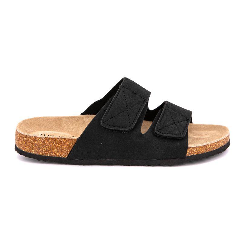 Mules doubles brides bandes velcro Homme MANOUKIAN