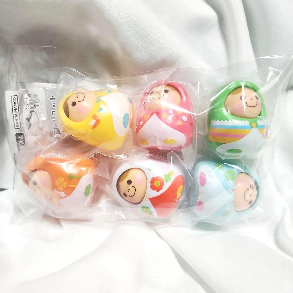 Nodding hood miniature mascot Complete Set 6 Capsule toy