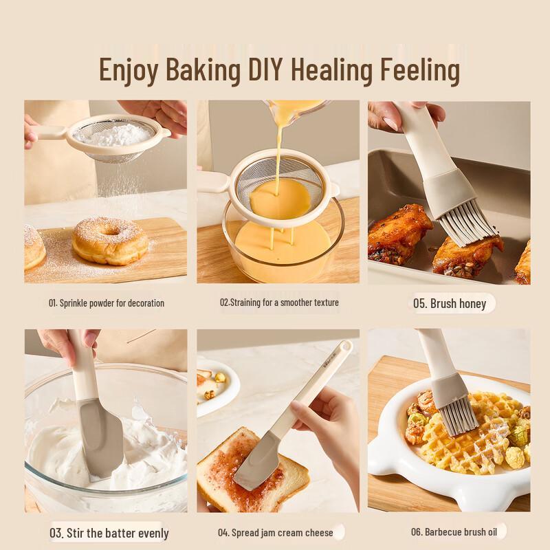 Bear Food Grade Silicone Baking & Kitchen Tools