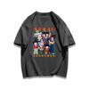 Heavy Cotton High Street Cartoon Dragon Ball Short-sleeved T-shirt Couple Clothing Summer Men's and Women's Casual Loose Top