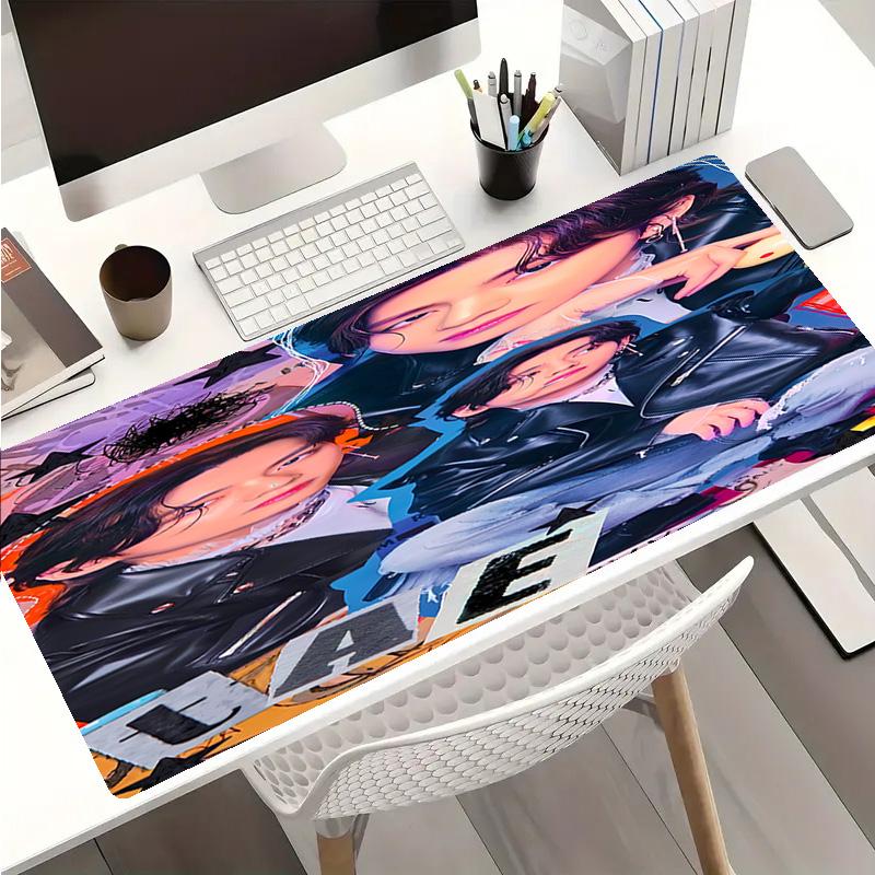 Jin singer2 Mouse Pad - Non-Slip Rubber Base, Smooth Surface for Work,Gaming,Office,And Home Use, Desk Mouse Pad