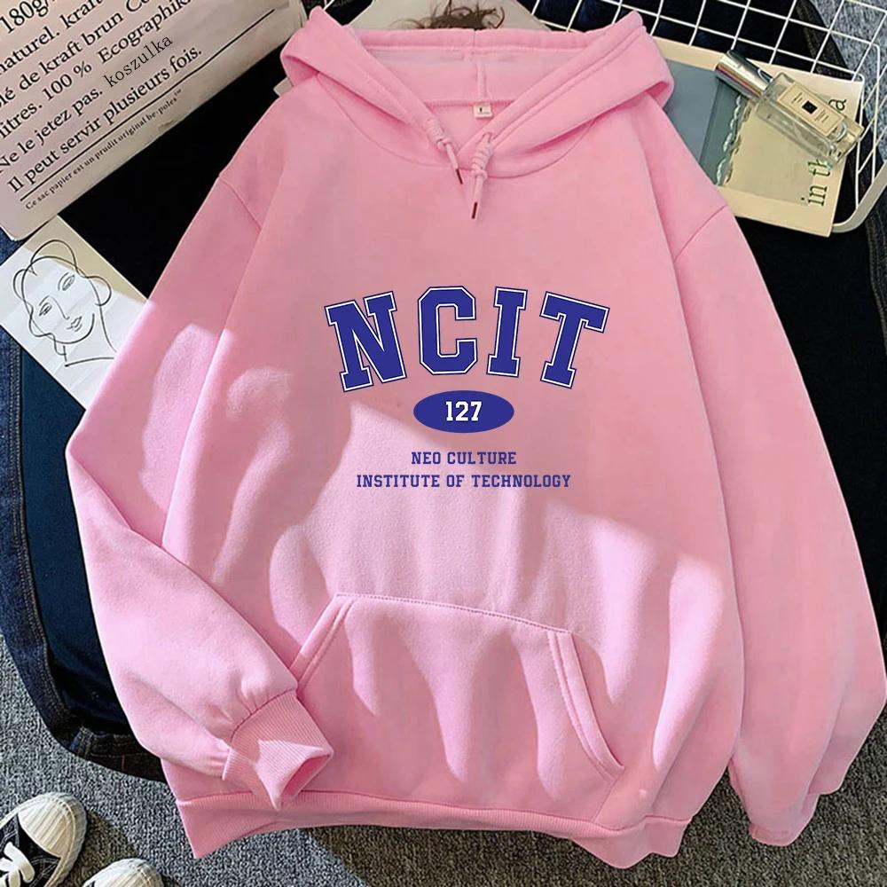 NCT 127 Hoodie Klassisch Winter Warm Damen/Herren Hoodies Frühling/Herbst Unisex Sweatshirt Vintage Sudaderas