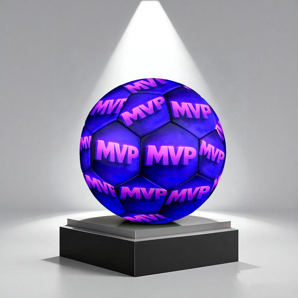 1pc Mvp Achievement Size 5 Soccer Ball Professional Lightweight Durable Match Training Football Indoor &Outdoor Sports BallTraining Ball y1