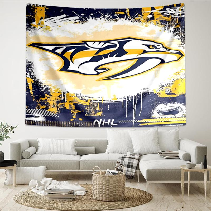 St. Louis Hockey Tapestry, Unique Design Tapestry, Wall Decor for Bedroom,Livingroom, Playroom,Heartwarming Fan Holiday Gifts
