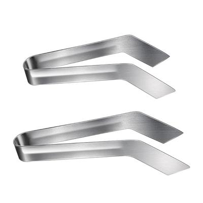 2pcs Seedling Transplants Tongs Stainless Steel Plant Transplants Pliers Garden Seedling Remove Reducing Root Damage