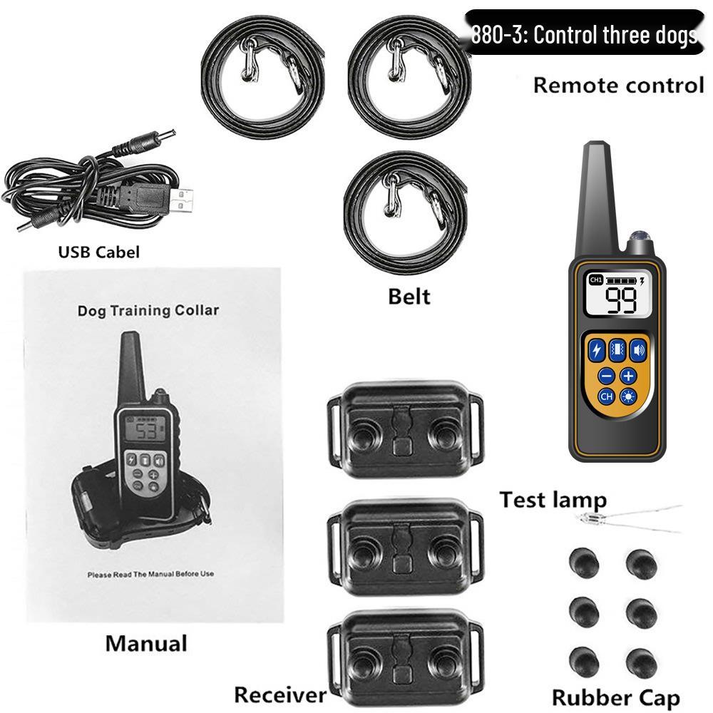 Waterproof Anti-Barking Shock Collar for Dog Training