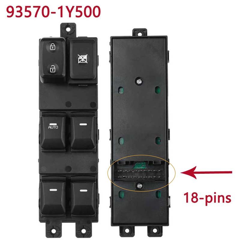 Window Electric Switch for Kia Morning Kia Picanto TA 49749B-1000 Auto Parts