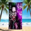 1Pc Joker'S Mania Beach Towel Quick Dry Multiuse For Beach Pool Gym Yoga Home Travel Christmas Halloween Xmas Gift L1472