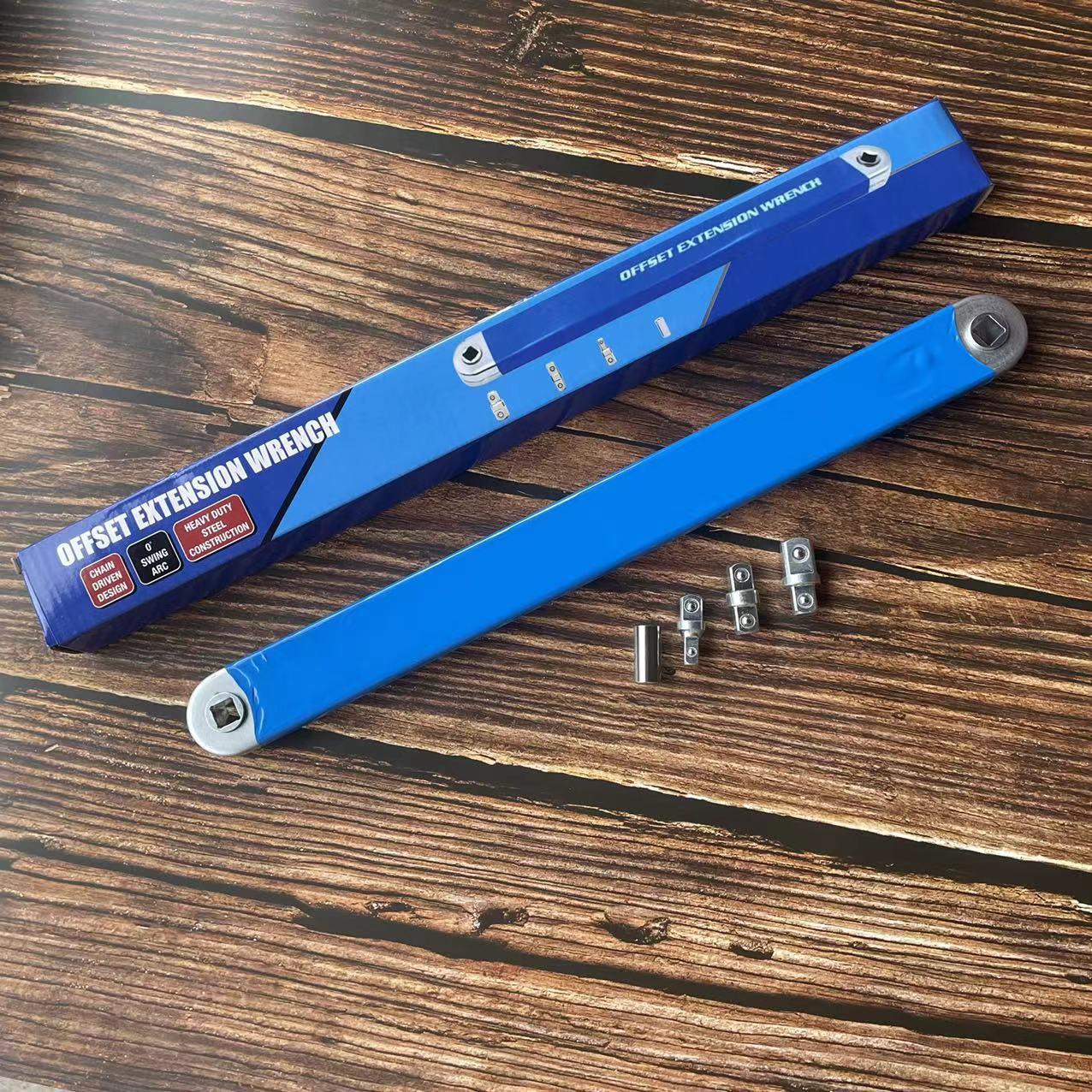 Multi-Purpose Dual-Function Offset Ratchet Wrench Extension
