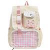 New Y2K Ita Backpacks Cute Girls Transparent Bags Students DIY Display Schoolbag Large Capacity Rucksacks Casual Travel Knapsack