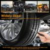 120PCS Tire Repair Rubber Nail Reliable Tire Plug Kit with 2 Screwdriver Screw Type Tyre Repair Nail Kit for Car Motorcycle