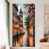 Diy Large Size Beautiful Street Scenery Diamond Painting Art Kits 5D Full Diamond Mosaic Embroidery Rhinestone Picture Wall Decor J3990