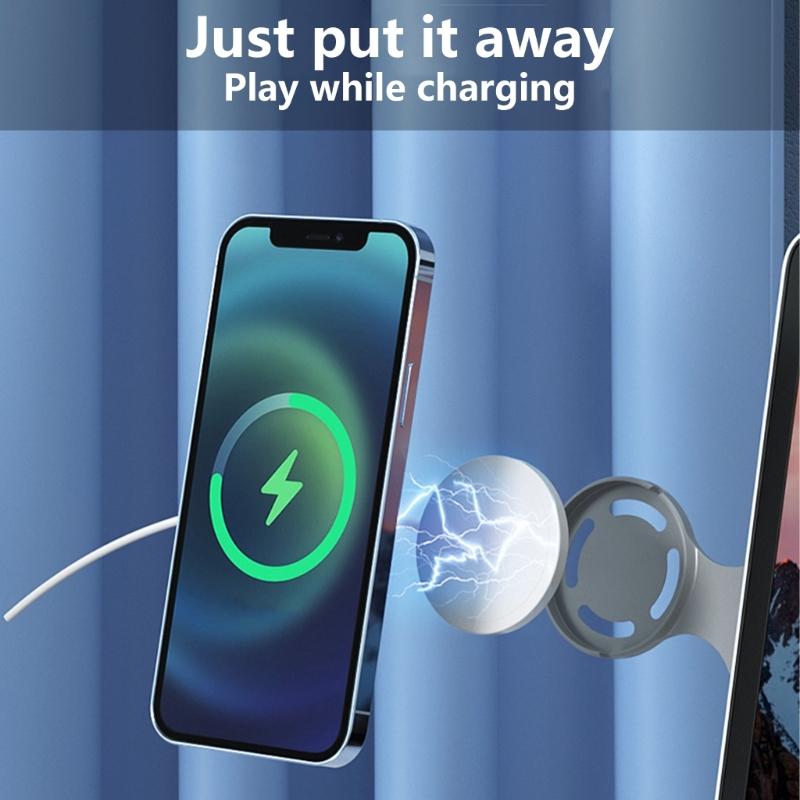 Multiple Use Charger Holder Phone Holder Firm Holding for Phone, Seamlessly Play and Charging, Easy One Hand Operation