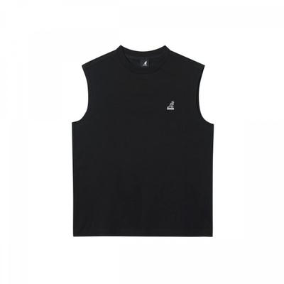 Painted Kangaroo Sleeveless 3116 Black