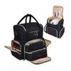 Borsa da Trasporto Professionale per Unghie con Struttura Antiurto e Maniglia per Bagaglio, Perfetta per Contenere 130 Flaconi di Colore Liquido