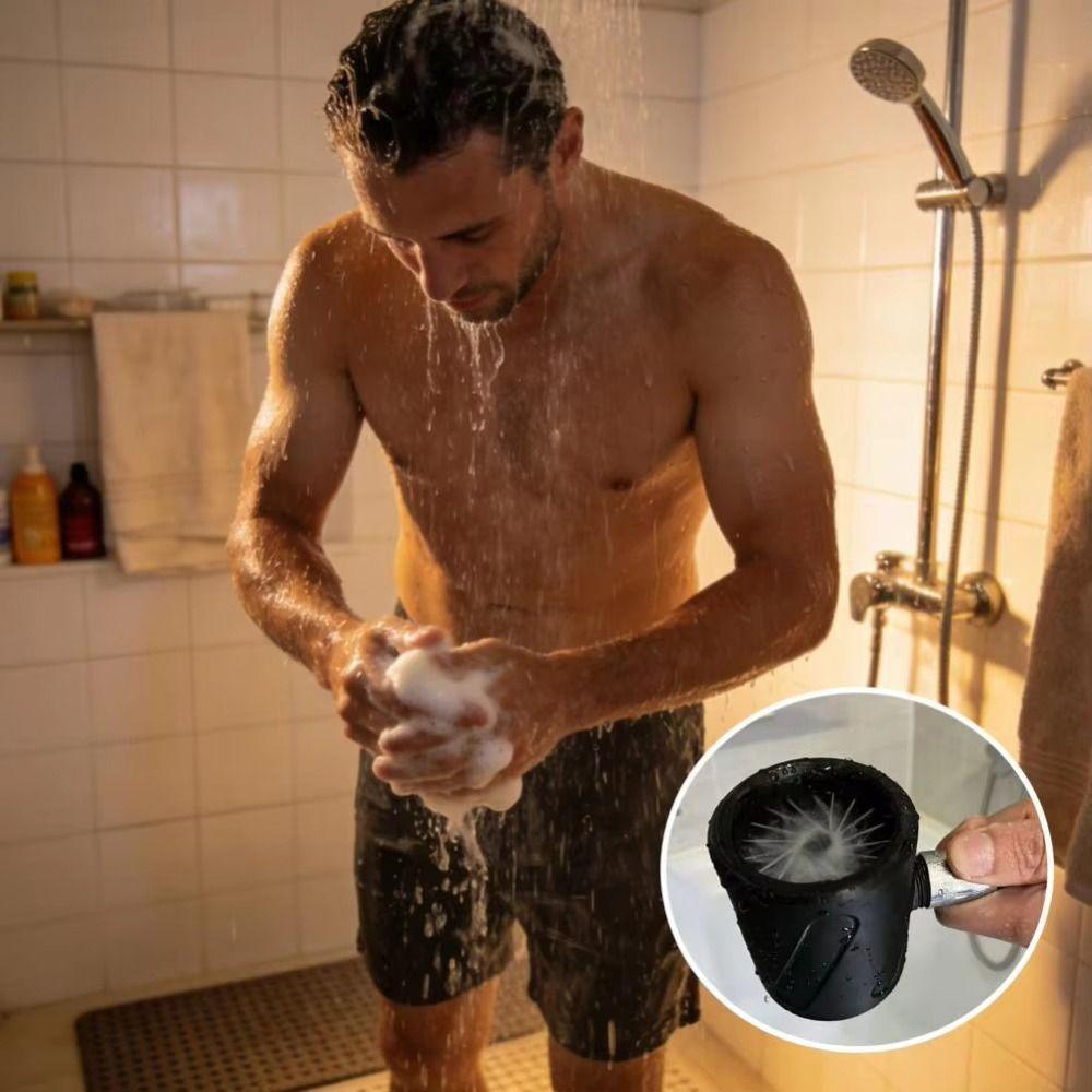 2-in-1 Design Handheld Shower Head Powerful Massage 3D Printed Shower Head Hotel Use