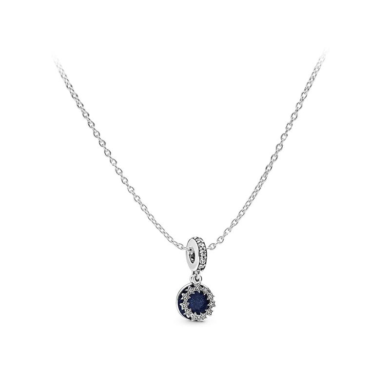 Pandora Dream Star Set 925 Silver Necklace Men and Women Same Style Couple Style ZT2024102512A