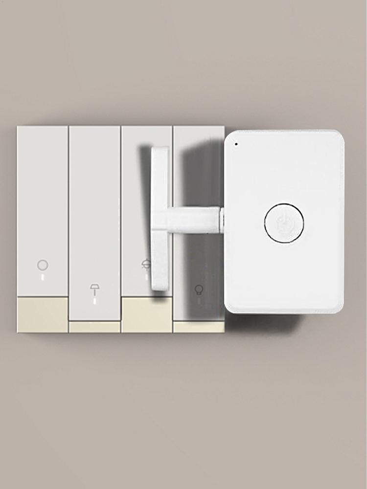 Wiring-free Wireless Remote Control turn off/On Lights Auto Press Wall Bot Automatic Physical finger Click Switchs Button