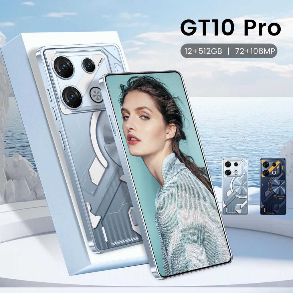 GT10 Pro Smartphone 4+64GB | High-End Android | In Stock for Cross-Border Sale