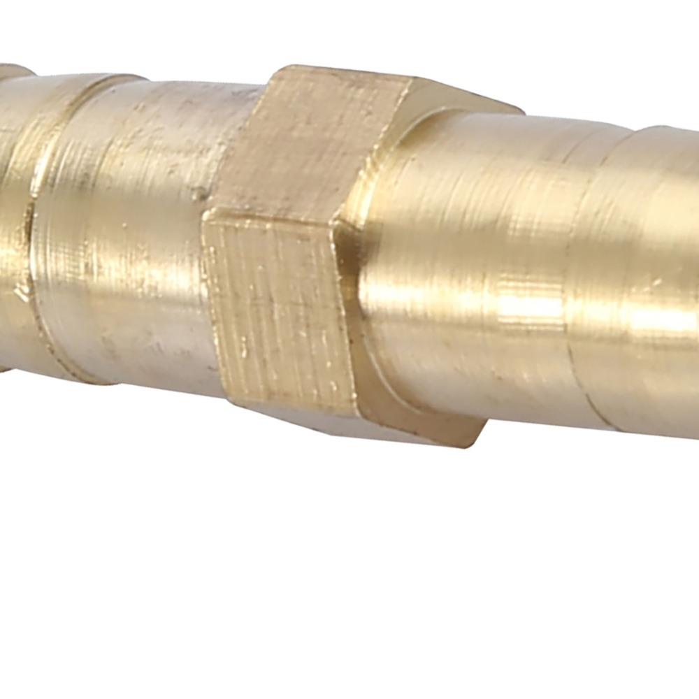 10pcs Straight Design Straight Pipe Connector Brass Material Hose Barb Fitting  CNC Machine
