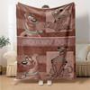 Scooby-Doo Theme Printed Blanket - Perfect for Couch, Bed, Travel & Outdoor Use | Machine Washable, Cozy & Durable.