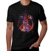 Circle Of Willis Brain Anatomy Medical Art Watercolor Brain Tshirt Halloween Theme Tshirt