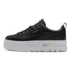 Puma Mayze Lth Iridescent Low-Top Sneakers Women sneakers Black White 387269-02