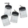 22Cc Airbrush Paint Glass Bottle Jar Suction Lid Spray Pot Drawing Nail Art Tool