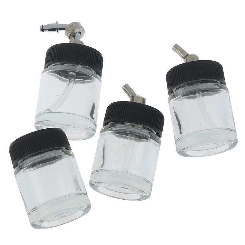 22Cc Airbrush Paint Glass Bottle Jar Suction Lid Spray Pot Drawing Nail Art Tool