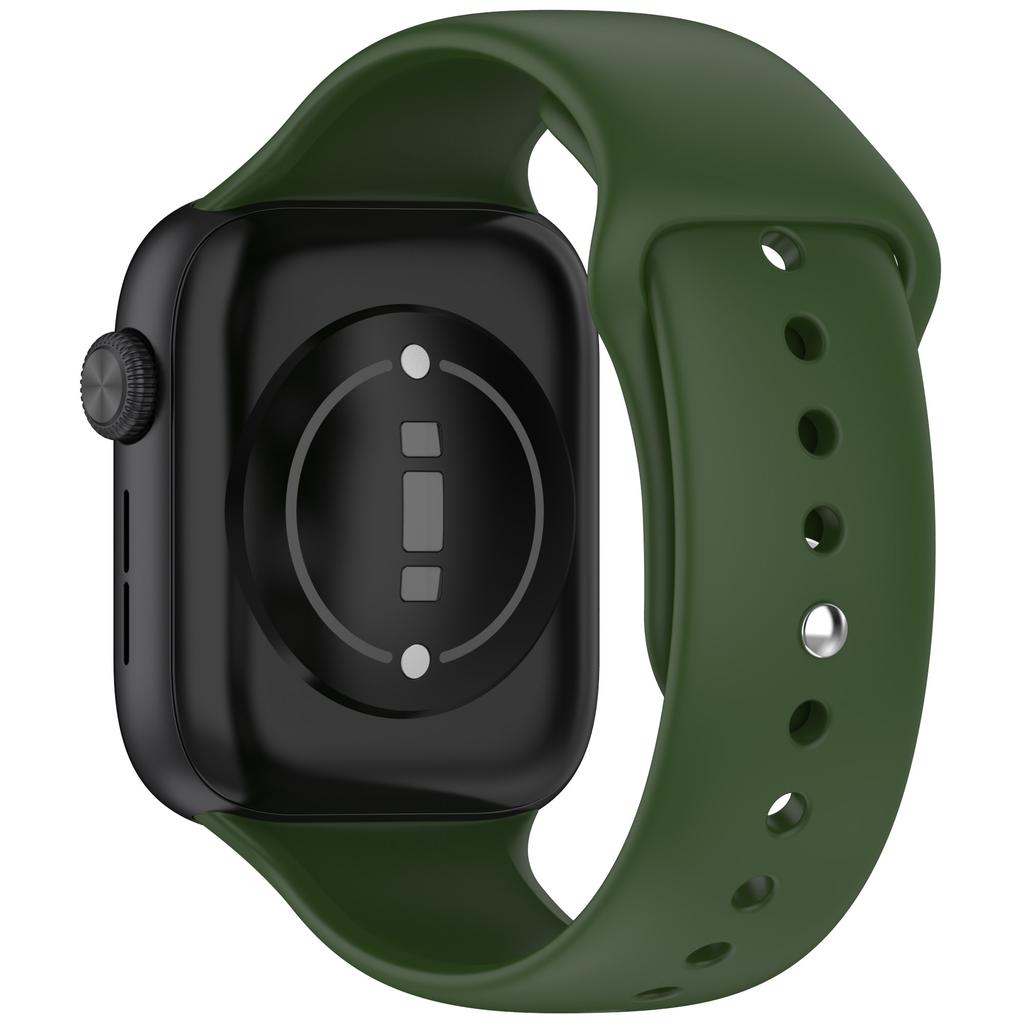 For Honor Watch 5 Silicone Watch Band Reverse Buckle Wrist Strap